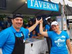 Hard working volunteers - St. Nectarios Greekfest, Palatine