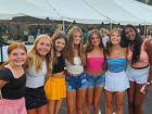 Friends enjoying the St. Nectarios Greek Fest in Palatine