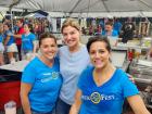 Hard working volunteers at St. Nectarios Greek Fest in Palatine