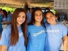 Hard working volunteers at St. Nectarios Greek Fest in Palatine