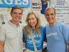 Hard working volunteers at the St. Nectarios Greek Fest in Palatine