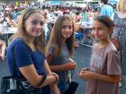 Happy participants at St. Nectarios Greek Fest in Palatine