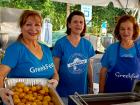 Hard working volunteers at St. Nectarios Greek Fest in Palatine