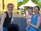 Happy participants at St. Nectarios Greek Fest in Palatine