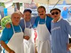 Hard working volunteers at St. Nectarios Greek Fest in Palatine