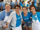 Hard working volunteers at St. Nectarios Greek Fest in Palatine