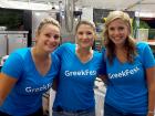 Hard working volunteers at St. Nectarios Greek Fest in Palatine