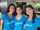 Hard working volunteers at St. Nectarios Greek Fest in Palatine