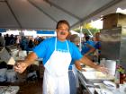 Hard working volunteer - St. Nectarios Greekfest, Palatine