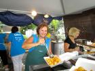 Hard working volunteers - St. Nectarios Greekfest, Palatine