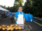 Hard working volunteer - St. Nectarios Greekfest, Palatine