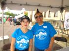 Welcoming committee - St. Nectarios Greekfest, Palatine