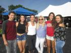 Happy participants - St. Sophia Greekfest, Elgin