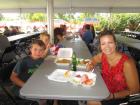 Happy participants - St. Sophia Greekfest, Elgin