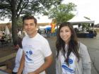 Friendly welcoming committee - St. Sophia Greekfest, Elgin