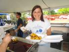 Hard working volunteer - St. Sophia Greekfest, Elgin