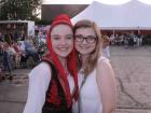 Agape dance troupe member and friend  - St. Sophia Greekfest, Elgin