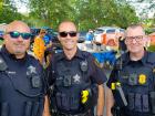 Police officers - St. Sophia Greekfest, Elgin
