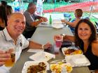 Happy participants - St. Sophia Greekfest, Elgin