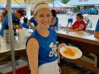 Hard working volunteer - St. Sophia Greekfest, Elgin