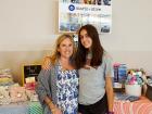 Friendly vendors at St. Sophia Greek Fest Elgin