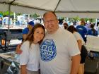 Hard working volunteers at St. Sophia Greek Fest Elgin