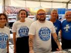 Hard working volunteers at St. Sophia Greek Fest Elgin