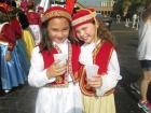 Performers taking a break - St Sophia Greek Festival 2015