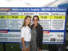 Hard working volunteers - St. Sophia Greekfest, Elgin
