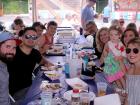 Happy participants - St. Sophia Greekfest, Elgin