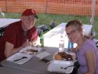 Happy participants - St. Sophia Greekfest, Elgin