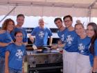 Hard working volunteers - St. Sophia Greekfest, Elgin