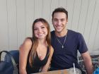 Couple enjoying the St. Spyridon Greek Fest - Palos Heights