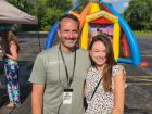 Church staff at the St. Spyridon Greek Fest - Palos Heights