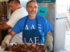 Hard working volunteer - Taste of Greece at St. Demetrios, Elmhurst