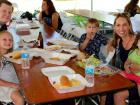Happy participants - Taste of Greece at St. Demetrios, Elmhurst