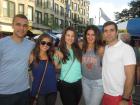 Happy participants, Taste of Greektown in Chicago