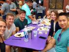 Happy participants, Taste of Greektown in Chicago