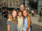 Happy participants, Taste of Greektown in Chicago