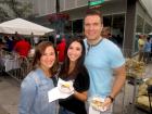 Happy participants, Taste of Greektown in Chicago