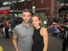 Happy participants, Taste of Greektown in Chicago