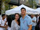 Happy participants, Taste of Greektown in Chicago