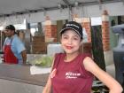 Hard working volunteer - Taste of Greektown in Chicago