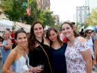 Happy participants, Taste of Greektown in Chicago