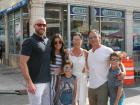 Happy participants, Taste of Greektown in Chicago