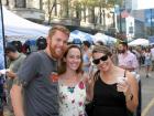 Happy participants, Taste of Greektown in Chicago