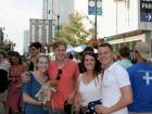 Happy participants, Taste of Greektown in Chicago