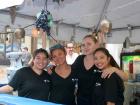 Hard working volunteers - Taste of Greektown in Chicago