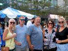 Happy participants, Taste of Greektown in Chicago