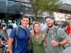 Happy participants, Taste of Greektown in Chicago